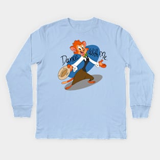 Dance with me. Kids Long Sleeve T-Shirt